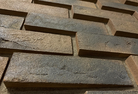 Ассиметричный кирпич и плитка real brick